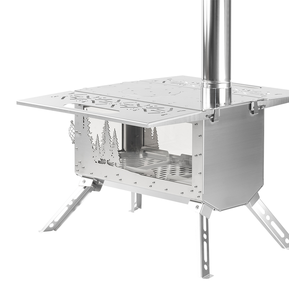 Oroqen Max 3 Wood Stove | Portable Stove for Hot Tent Camping | Zpoint New Arrival