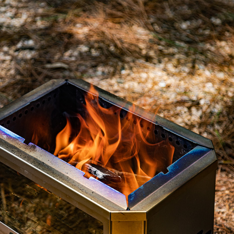 Mjölnir Titanium Fire Pit | Zpoint x CAMPING TOGETHER Camping Wood Stove| New Arrival