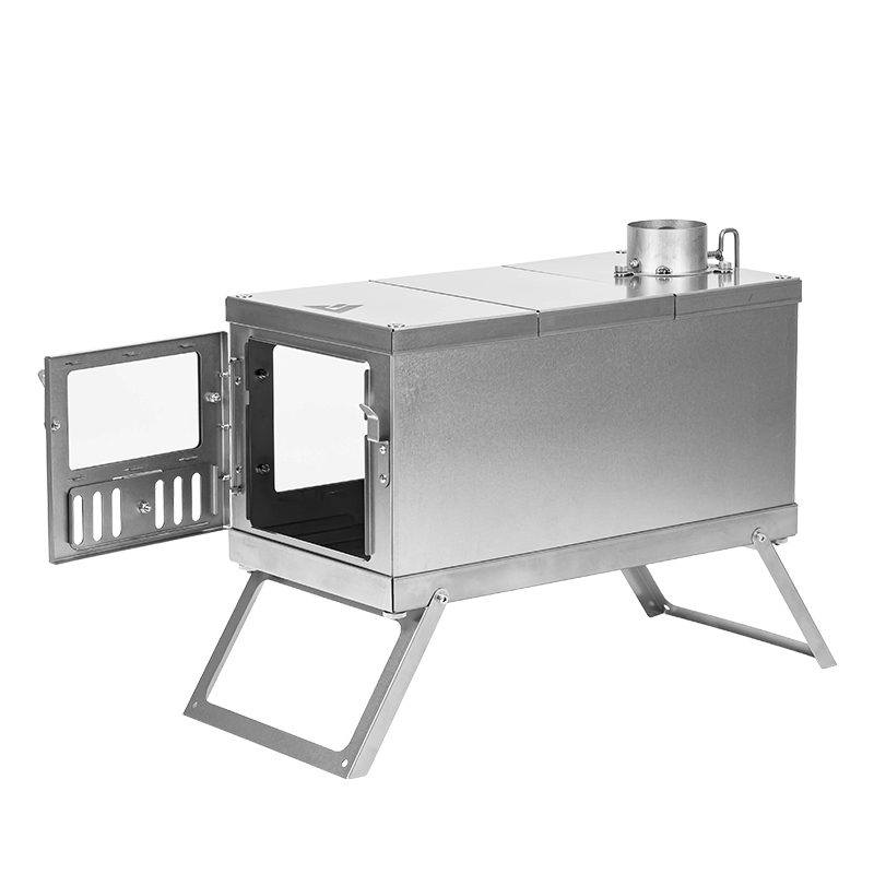 TIMBER Stove | Titanium Wood Stove for Hot Tent and Camping | Zpoint Version