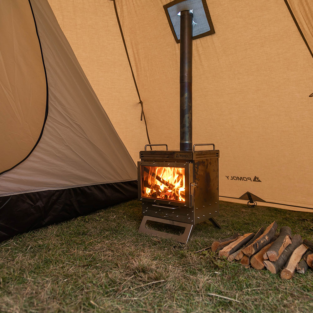 Dweller Wood Stove | Outdoor Fireplace for Hot Tent Camping | Zpoint New Arrival