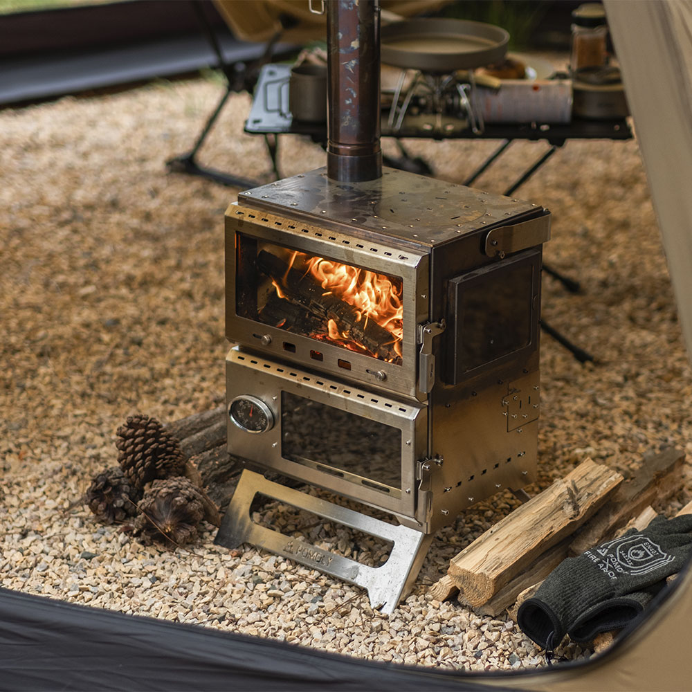 Baker Hot Tent Oven Stove | Portable Oven Tent Wood Stove | Zpoint New Arrival 2024