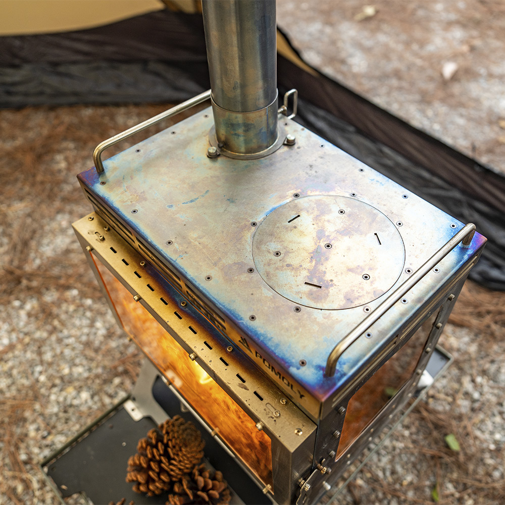 Dweller Max Ti 3 | Titanium Wood Stove | Zpoint New Arrival 2024