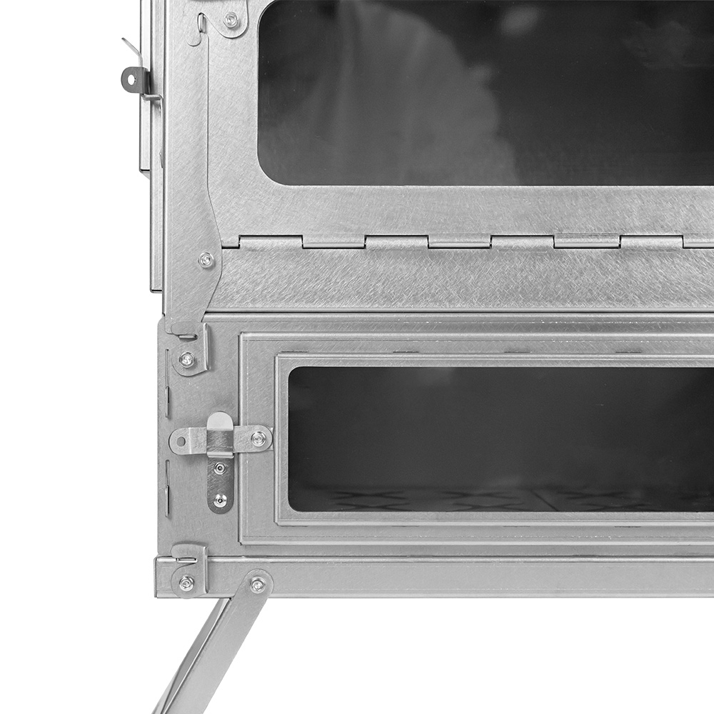 T1 Taisoca Oven Stove | Portable Titanium Tent Wood Stove with Oven Part |  New Arrival