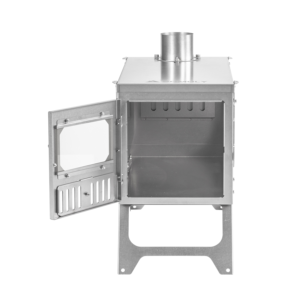 T-Brick Ultra 2.0 | Portable Titanium Wood Stove | Camping Tent Stove for 3-6P | Zpoint New Arrival