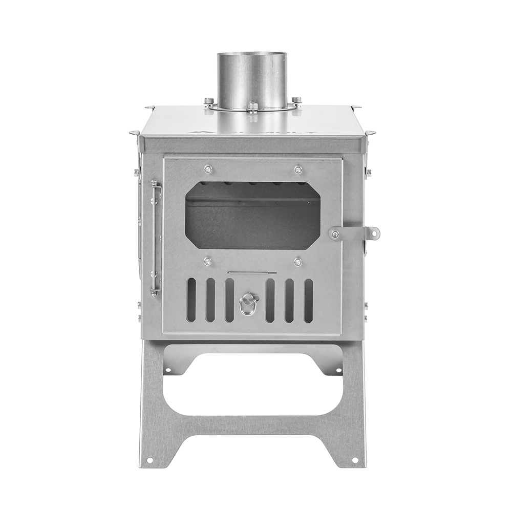T-Brick 2.0 | Portable Titanium Wood Stove for Hot Tent Camping | Zpoint New Arrival