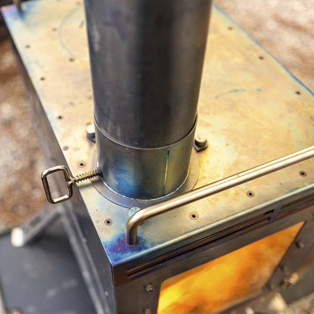 Dweller Max Ti 3 | Titanium Wood Stove | Zpoint New Arrival 2024