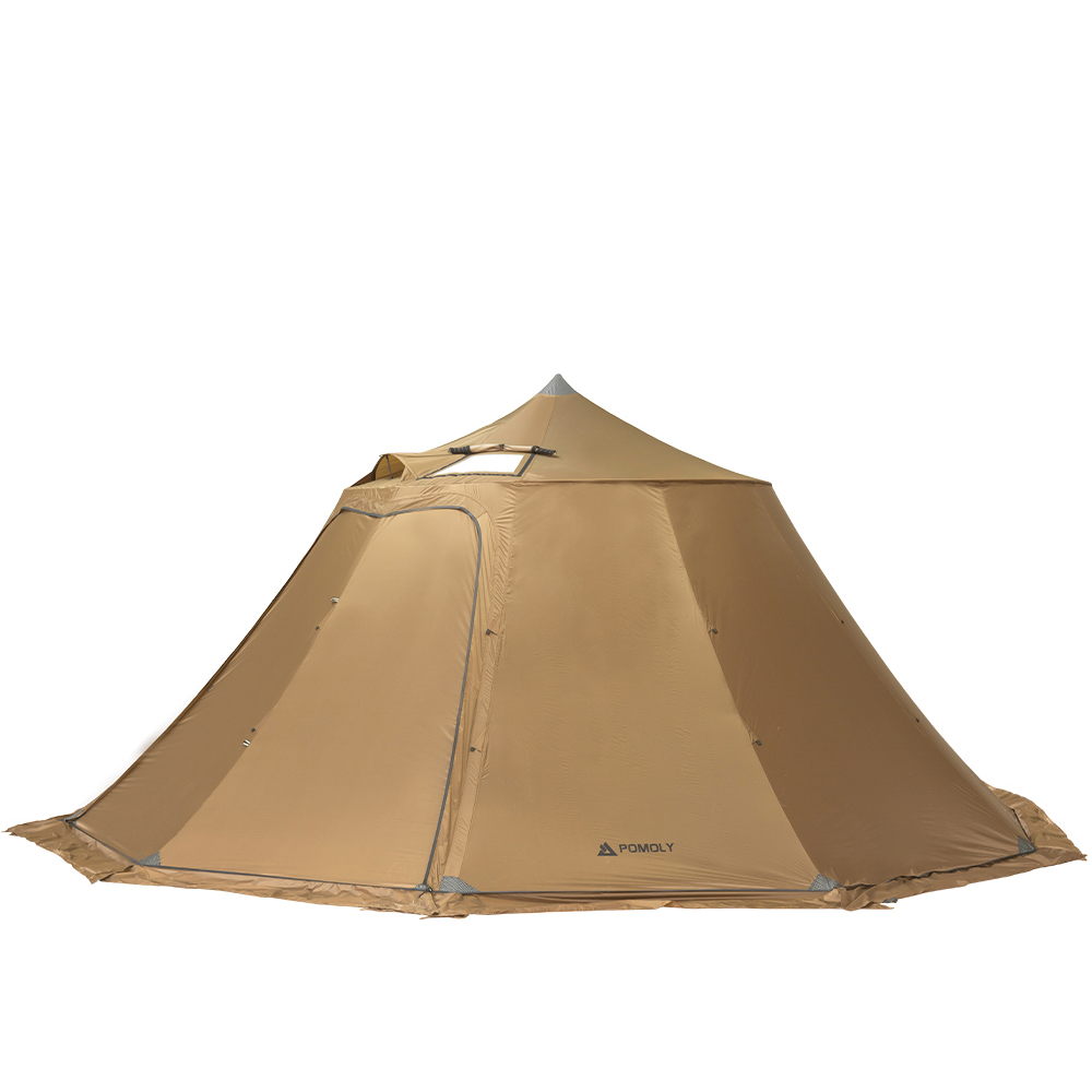 Circle 6 | Outdoor Hot Tent | Bell-Shaped Camping Hot Tent Zpoint New Arrival 2024