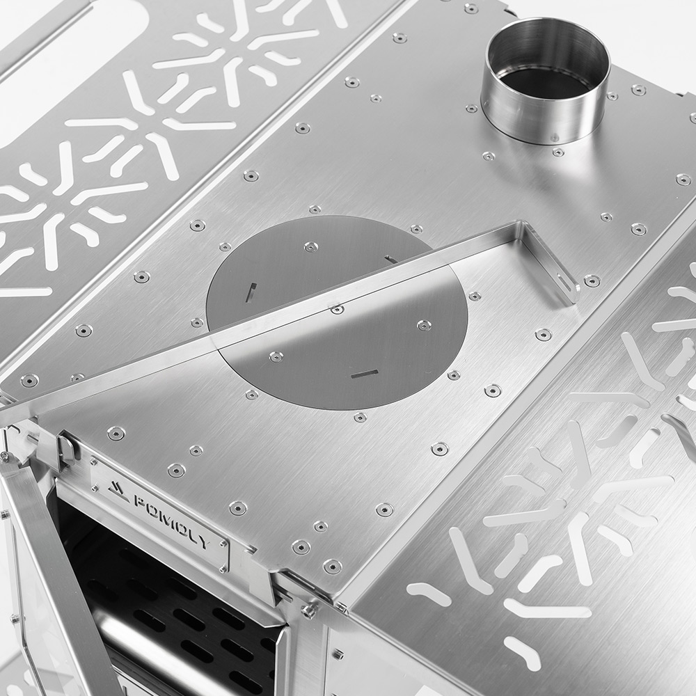 Oroqen Max Wood Stove | Portable Stove for Hot Tent Camping | Zpoint New Arrival