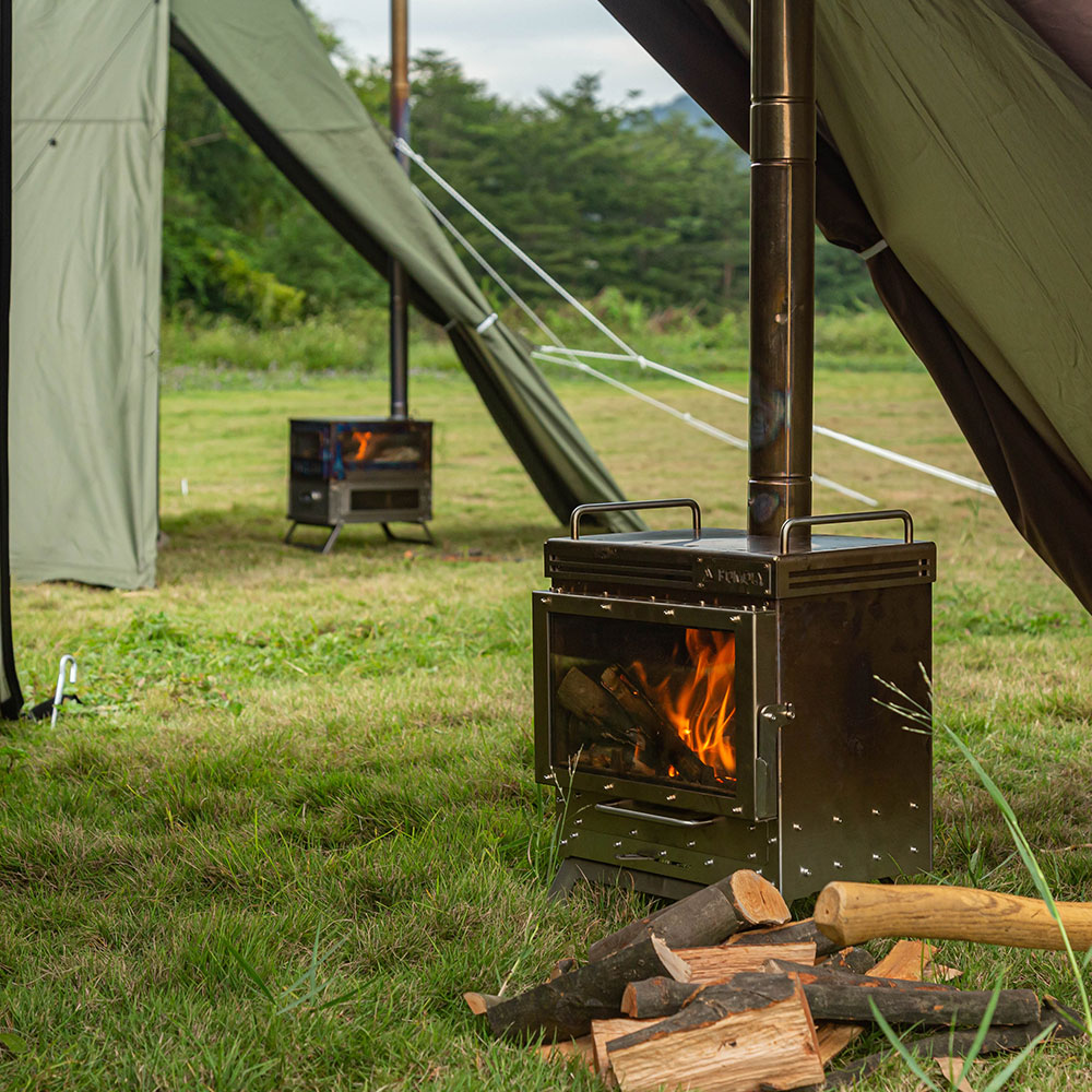Dweller Wood Stove | Outdoor Fireplace for Hot Tent Camping | Zpoint New Arrival