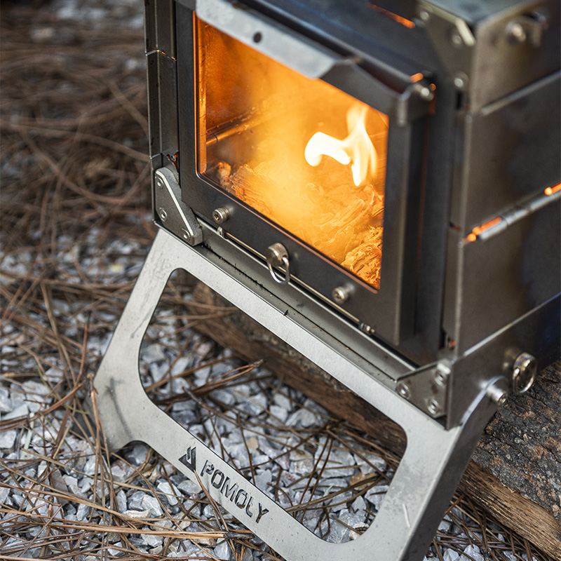 Zpoint Fold X | Titanium Wood Stove | Fastfold Tent Stove | Zpoint New Arrival 2024