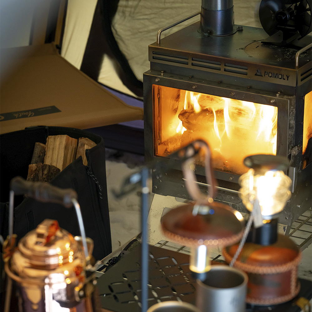 Dweller Max Ti 3 | Titanium Wood Stove | Zpoint New Arrival 2024