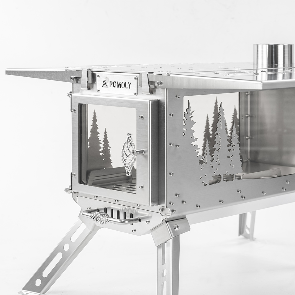 Oroqen Max 3 Wood Stove | Portable Stove for Hot Tent Camping | Zpoint New Arrival