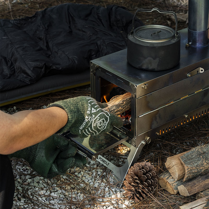 Zpoint Fold X | Titanium Wood Stove | Fastfold Tent Stove | Zpoint New Arrival 2024