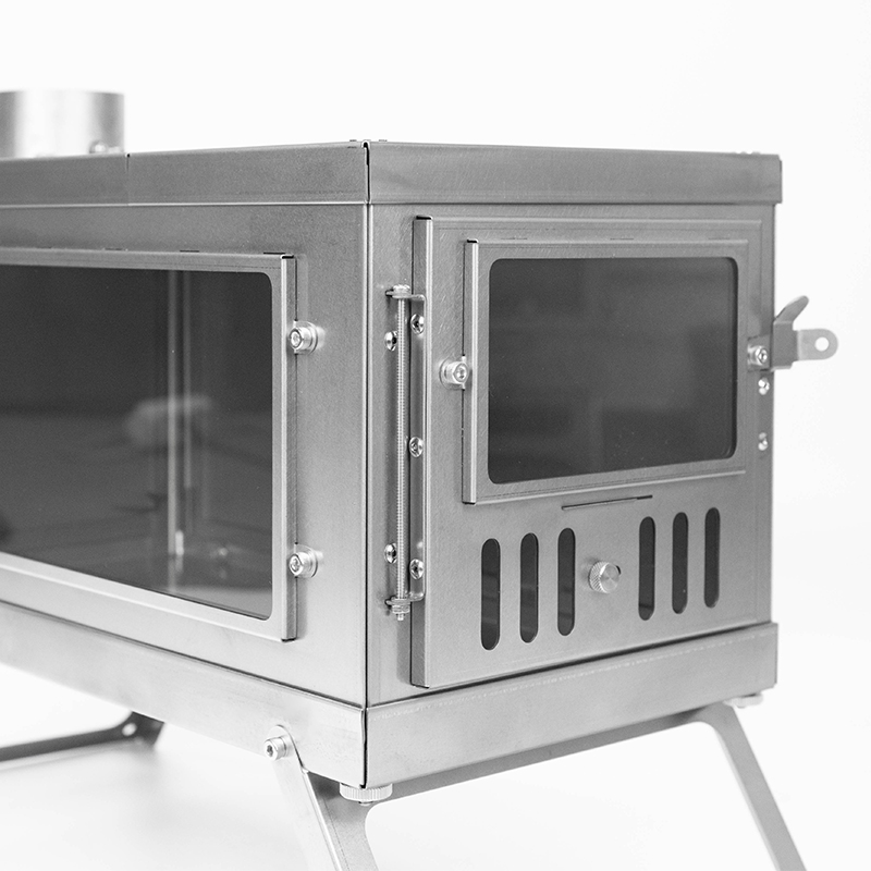 TIMBER Stove | Titanium Wood Stove for Hot Tent and Camping | Zpoint Version