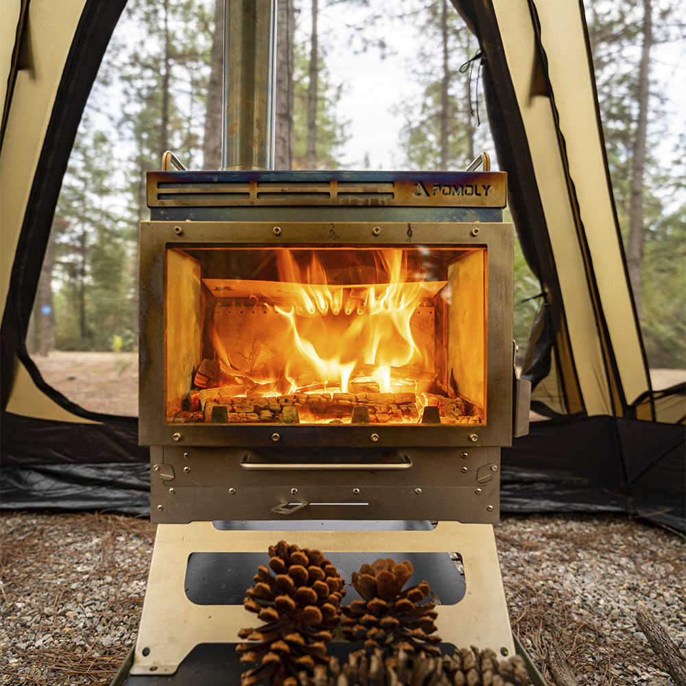 Dweller Max Ti 3 | Titanium Wood Stove | Zpoint New Arrival 2024