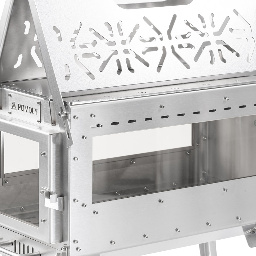 Oroqen 3 Wood Stove | Portable Stove for Hot Tent Camping | Zpoint New Arrival