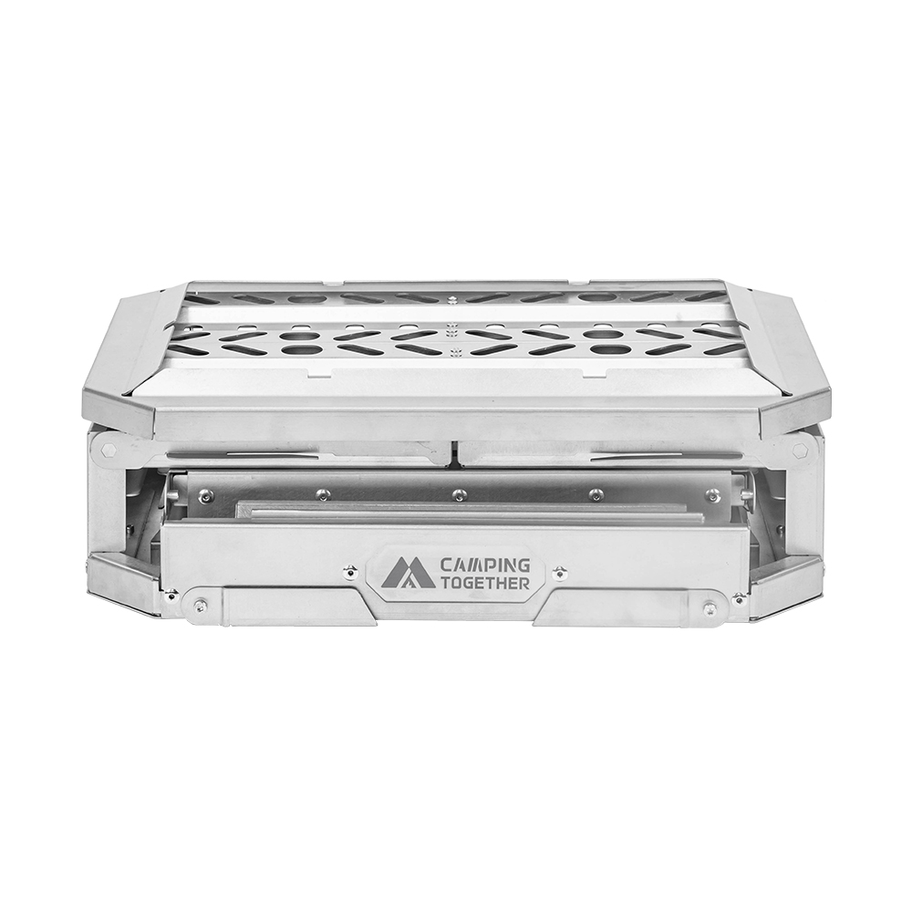 Mjölnir Titanium Fire Pit | Zpoint x CAMPING TOGETHER Camping Wood Stove| New Arrival