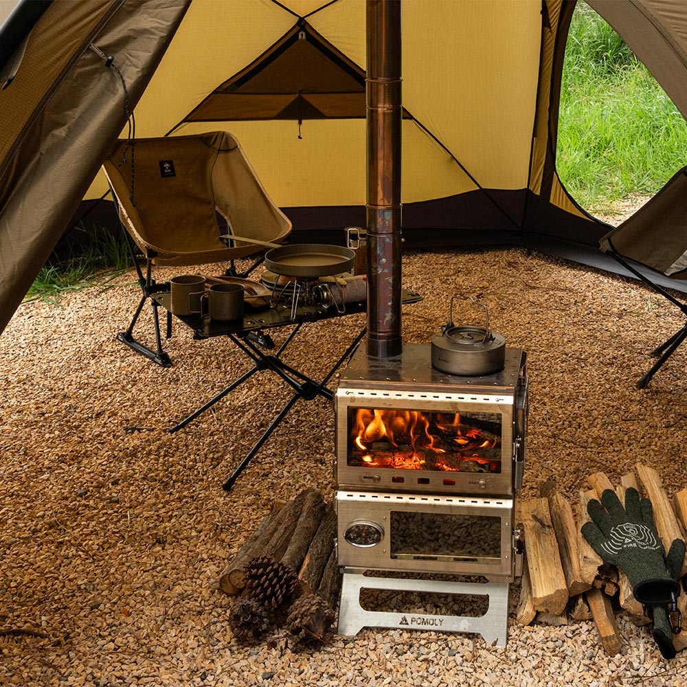 Baker Hot Tent Oven Stove | Portable Oven Tent Wood Stove | Zpoint New Arrival 2024