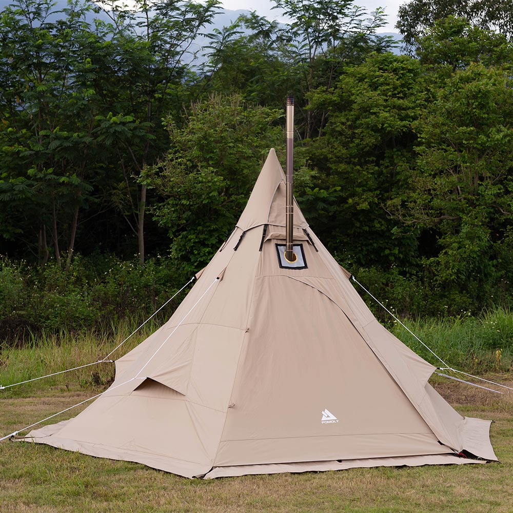 Zpoint PEAK TC Hot Tent | Tetoron Cotton Tipi Tent with Inner Tent Winter Camping | Zpoint New Arrival