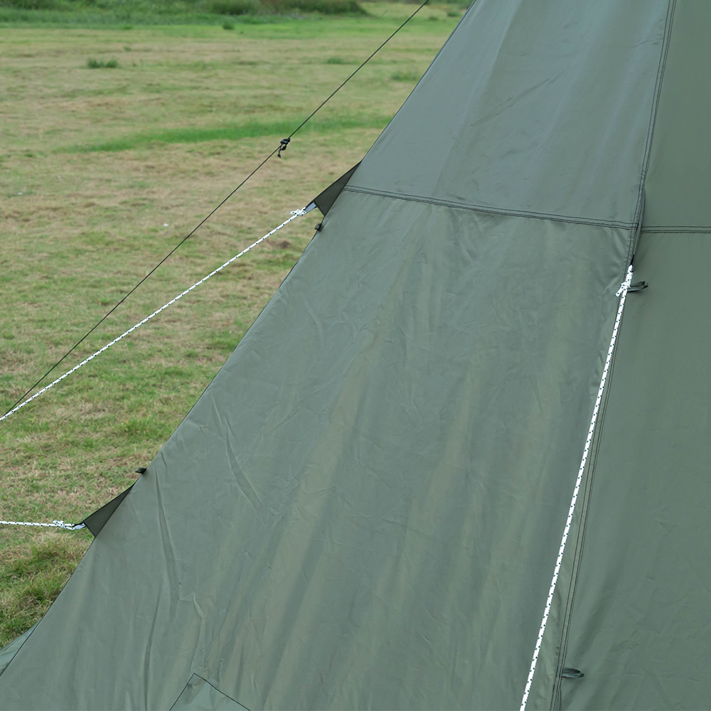 Zpoint HEX Hot Tent | 2 Person Tipi Tent with Wood Stove Jack for All Season Camping