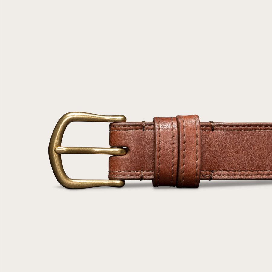 Women's Calfskin Belt Bourbon
