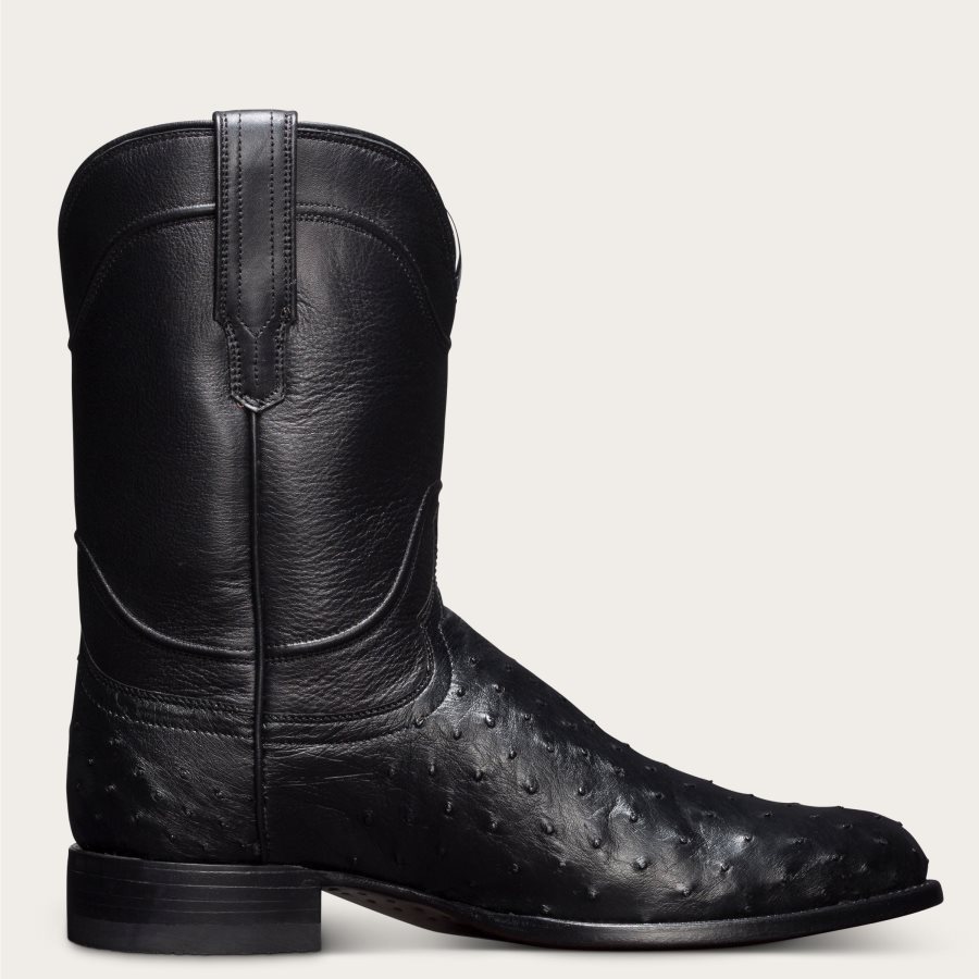 Men The Duke Midnight Ostrich