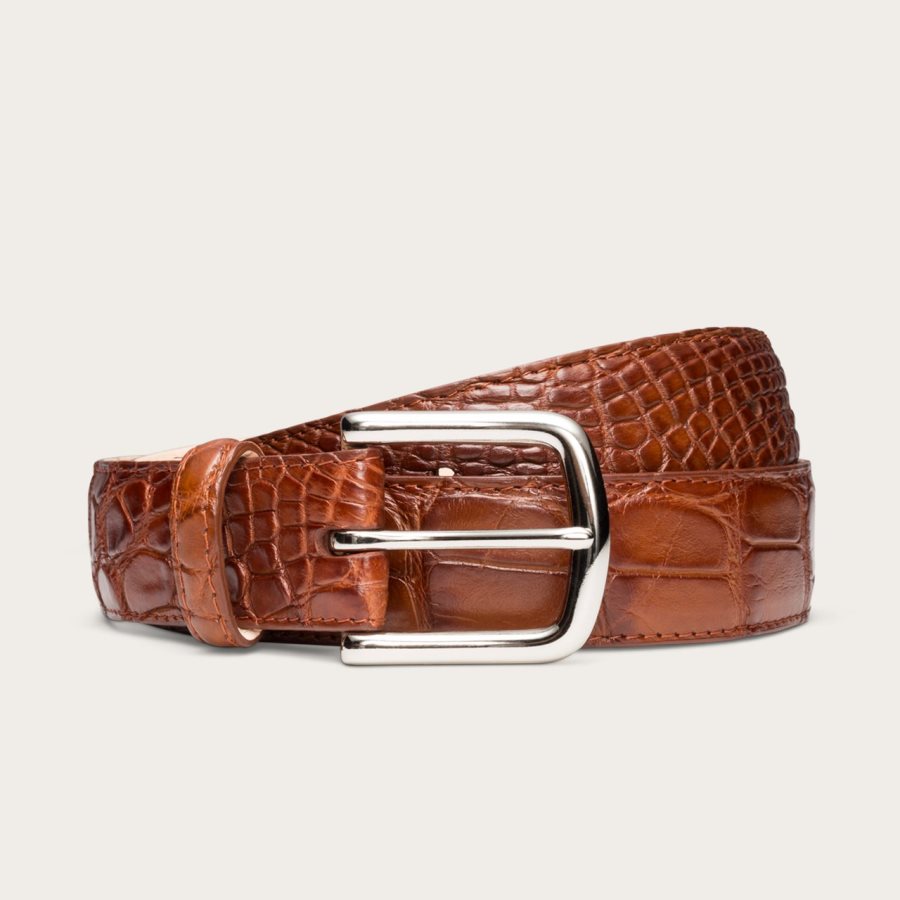 Alligator Belt Pecan Alligator