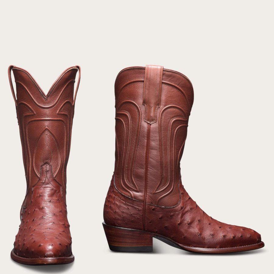 Women The Jessie Bourbon Ostrich