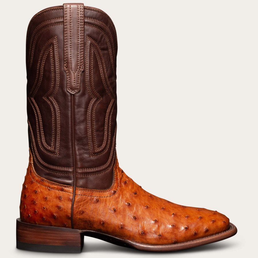 Men The Emmitt Pecan Ostrich