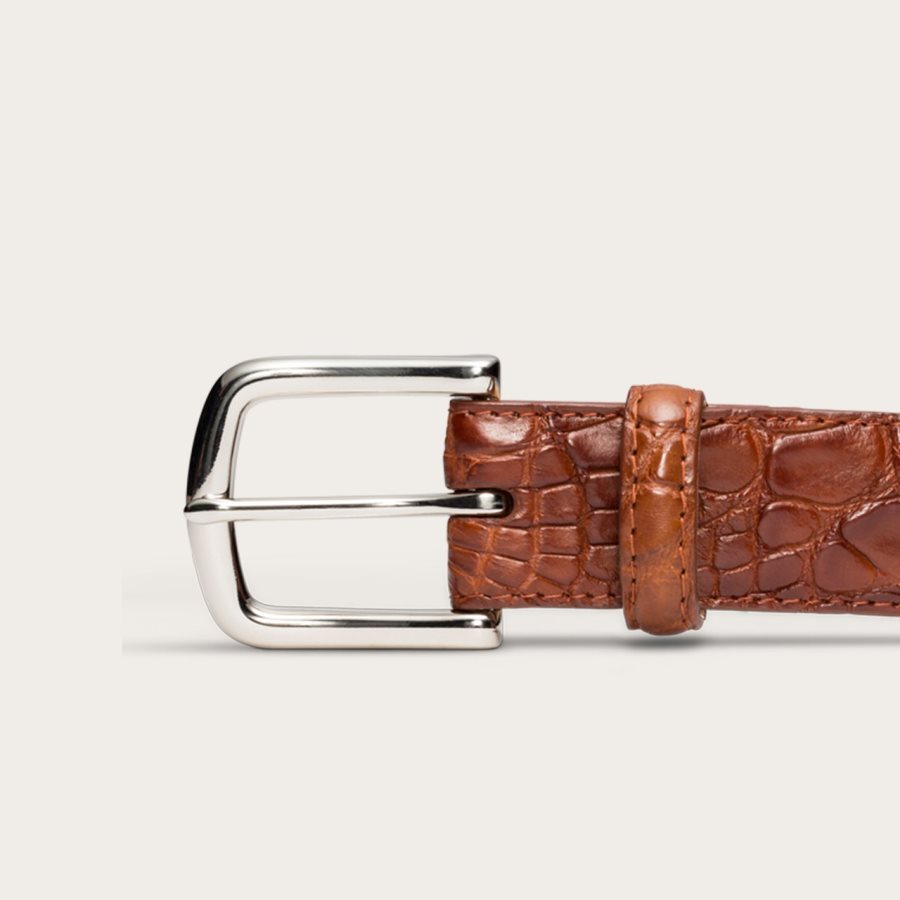 Alligator Belt Pecan Alligator