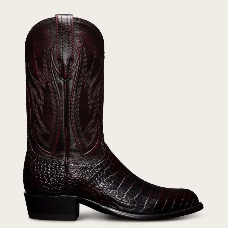 Men The Cooper Black Cherry Crocodile