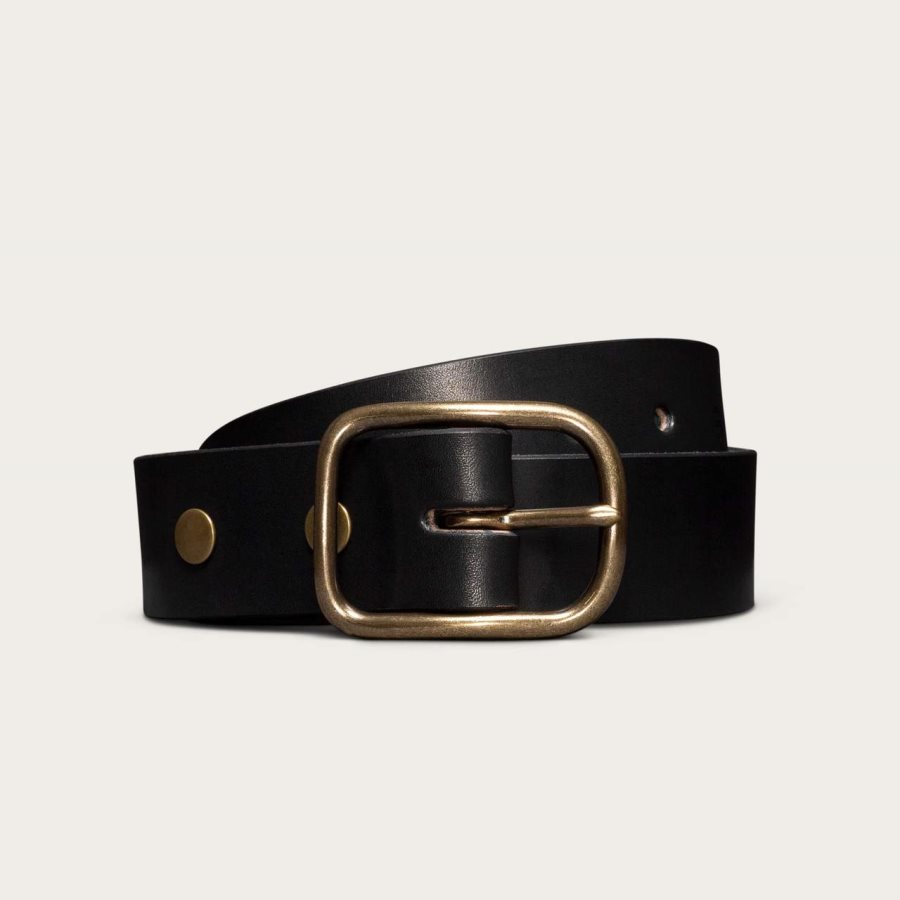 Leather Harness Belt Midnight