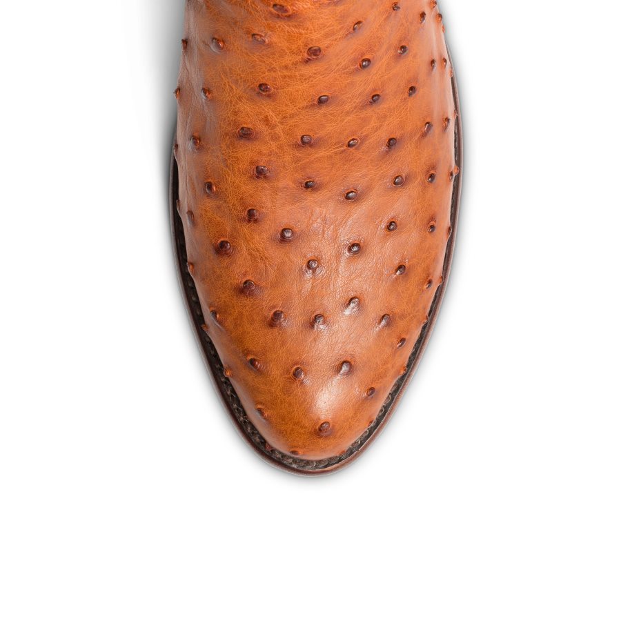 Men The Wyatt Pecan Ostrich