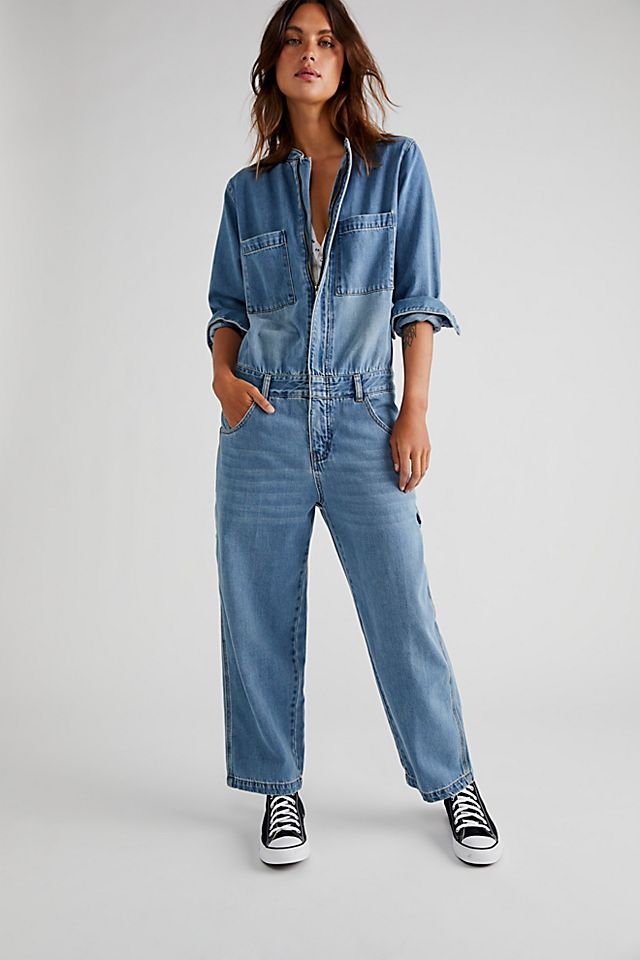 Sandrine Rose Denim Jumpsuit Seventy