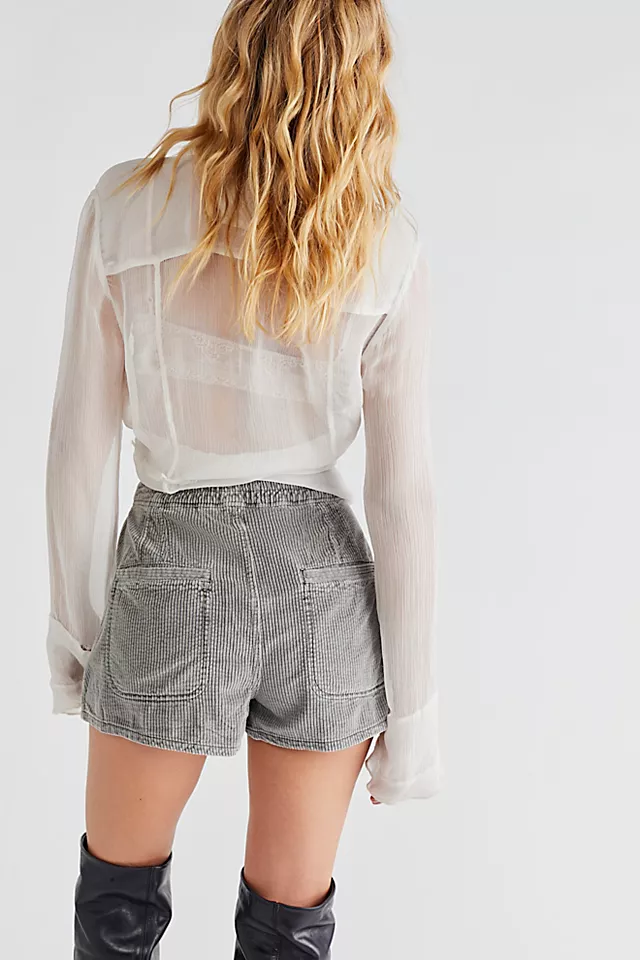 Love Struck Cord Shorts Bungee Cord