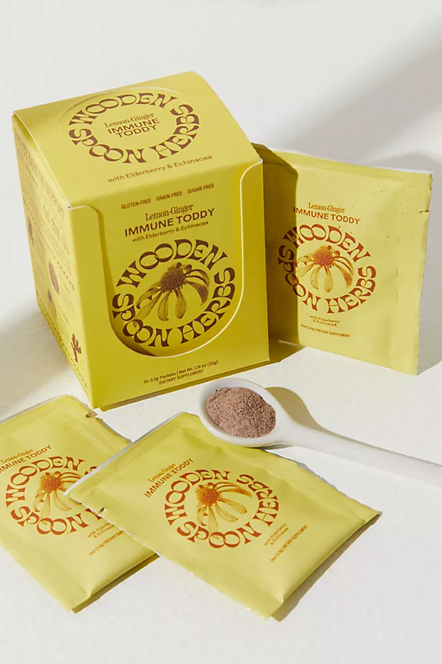 Wooden Spoon Herbs Lemon-Ginger Immune Toddy One