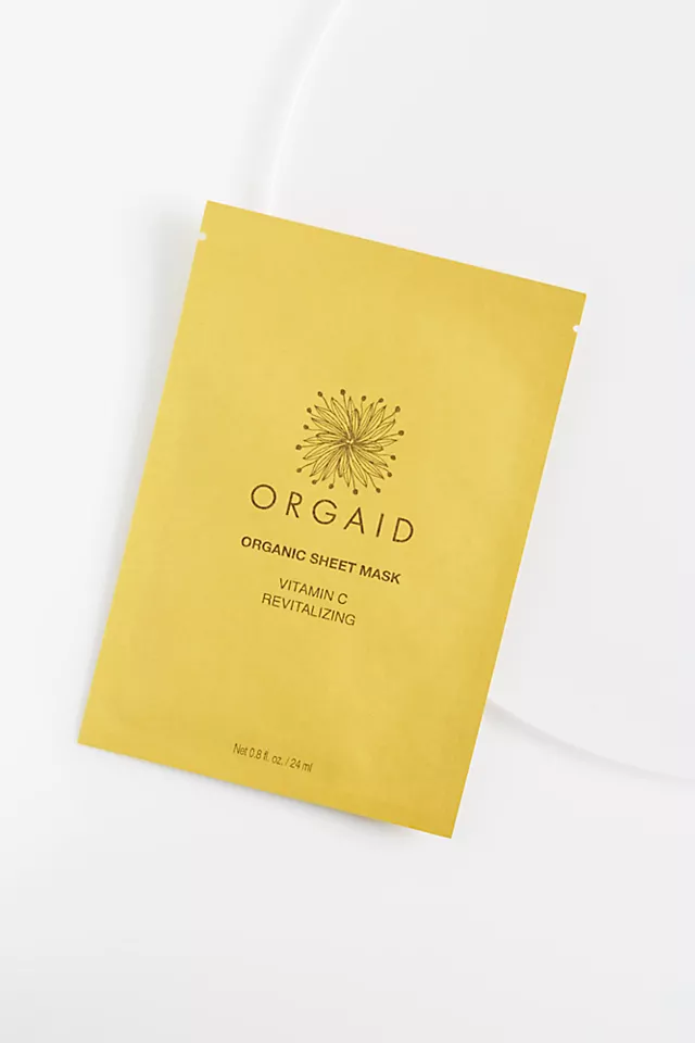 ORGAID Vitamin C Revitalizing Organic Mask Organic mask