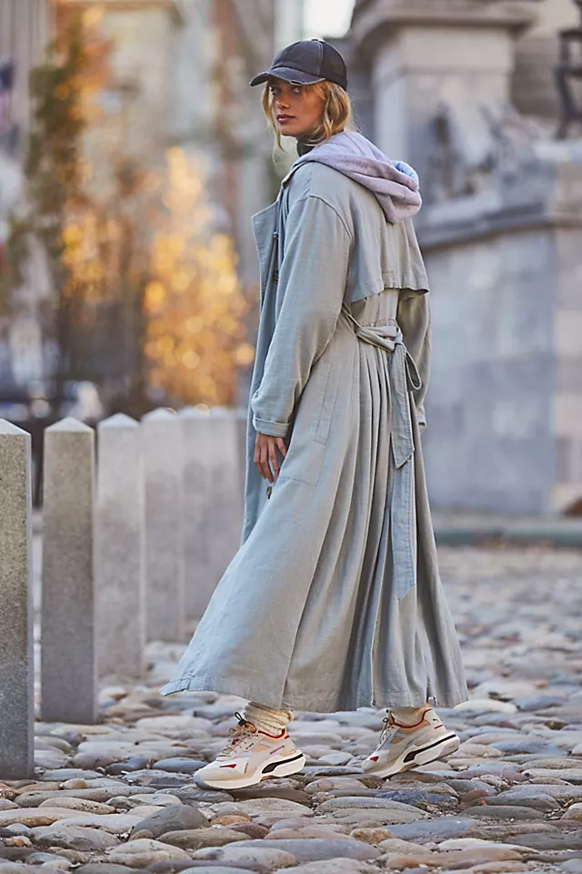 Charlie Trench Coat Springdust