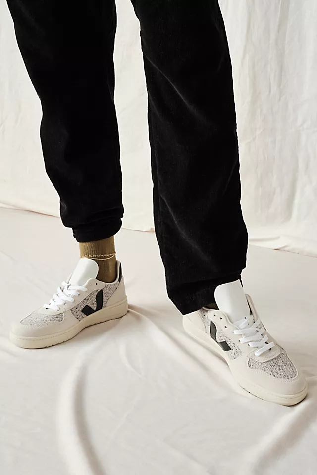 V-10 Flannel Sneakers Flannel / Snow / Black