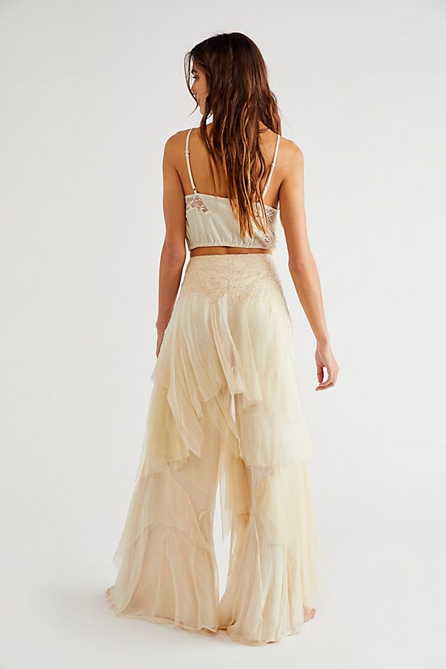 Fairy Chiffon Pants Ivory