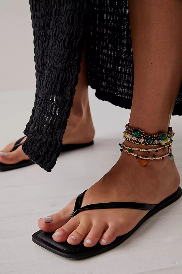 Heatwave Thong Sandals Black