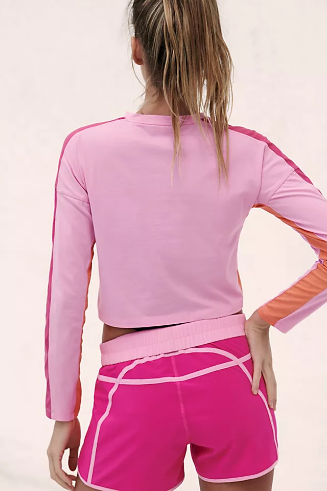 Rapids Long-Sleeve Tee Prism Pink