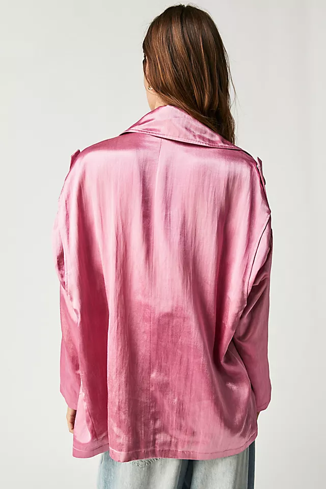 Moto Biker Jacket Sherbet