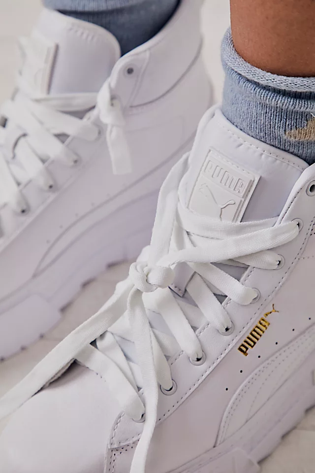 Mayze Mid Sneakers Puma White