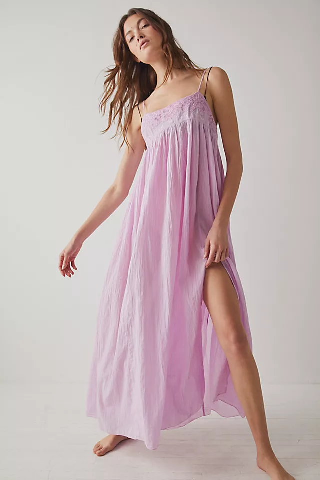 Confidently Lost Maxi Slip Lavender
