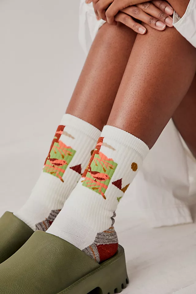 Smartwool Alpine Perch Crew Socks Natural