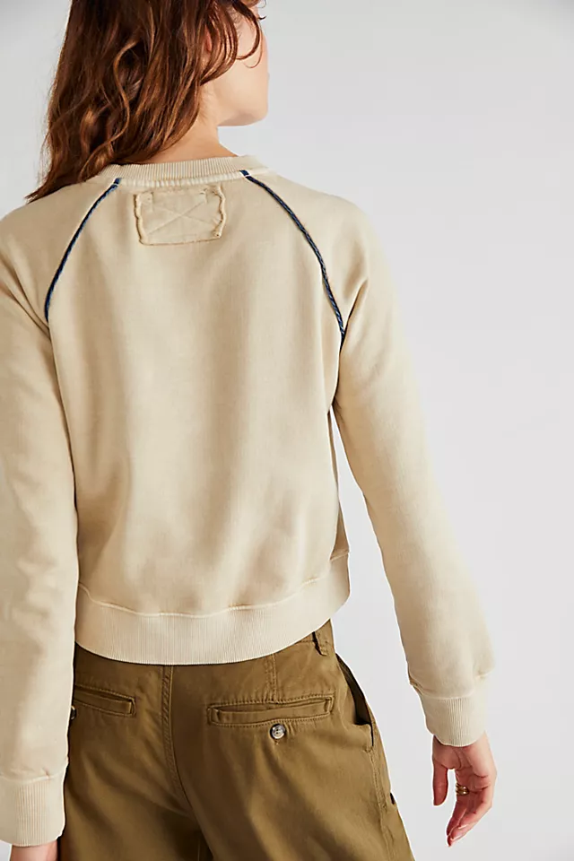 University Pullover Oatmeal Combo