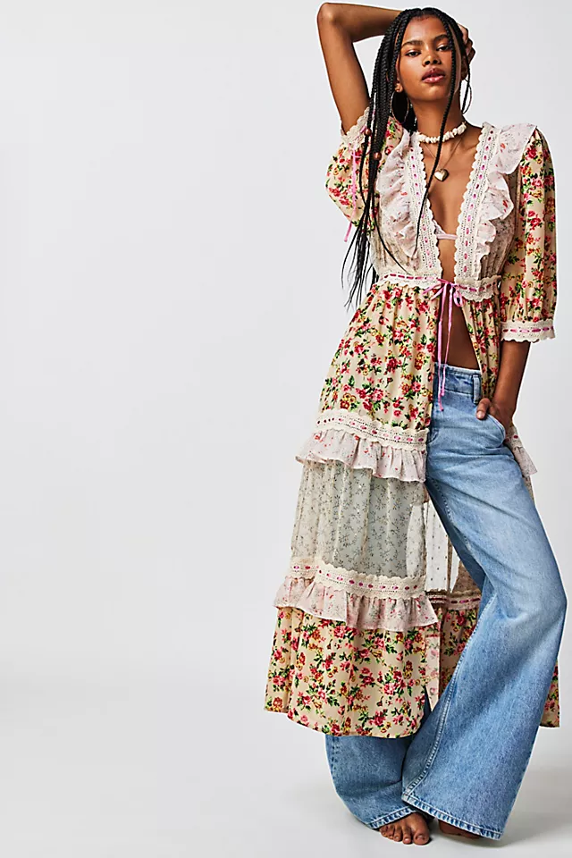 Harlow Mid-Rise Wide-Leg Jeans Wild Bunch