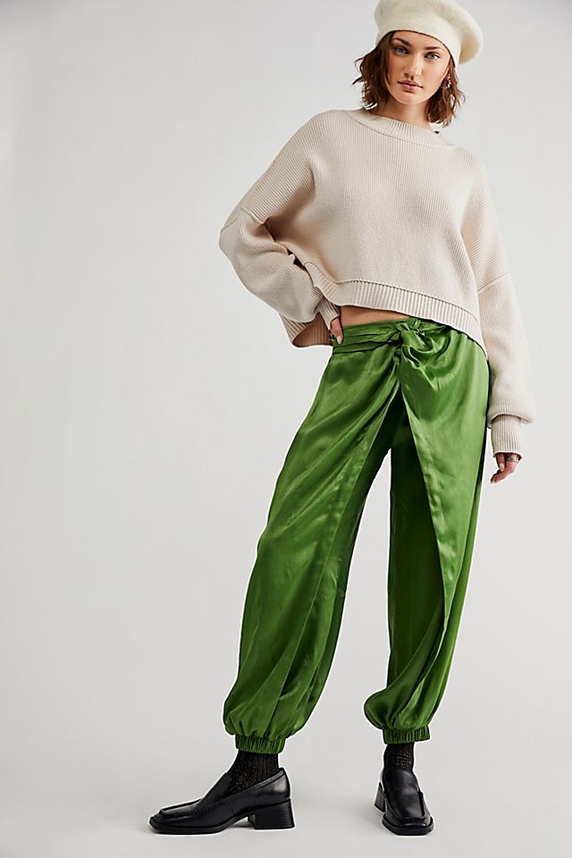 Sarong Pants Emerald