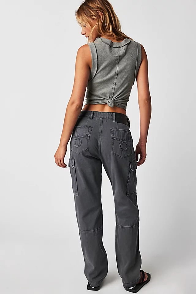 OneTeaspoon Cargo Motion Jeans Iron Gate